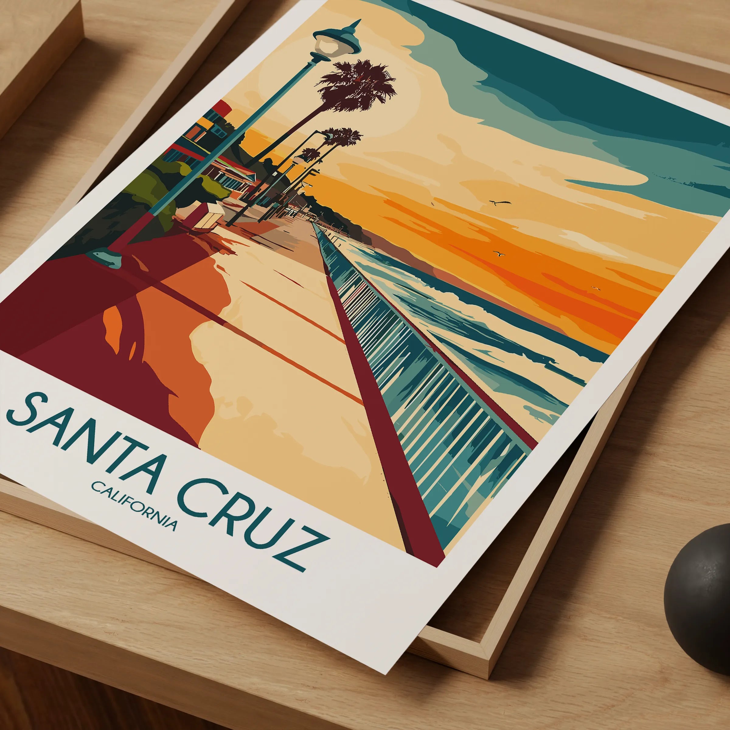 Santa Cruz Gallery Quality Print