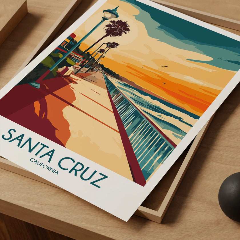 Santa Cruz Gallery Quality Print