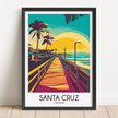 Santa Cruz Gallery Quality Print