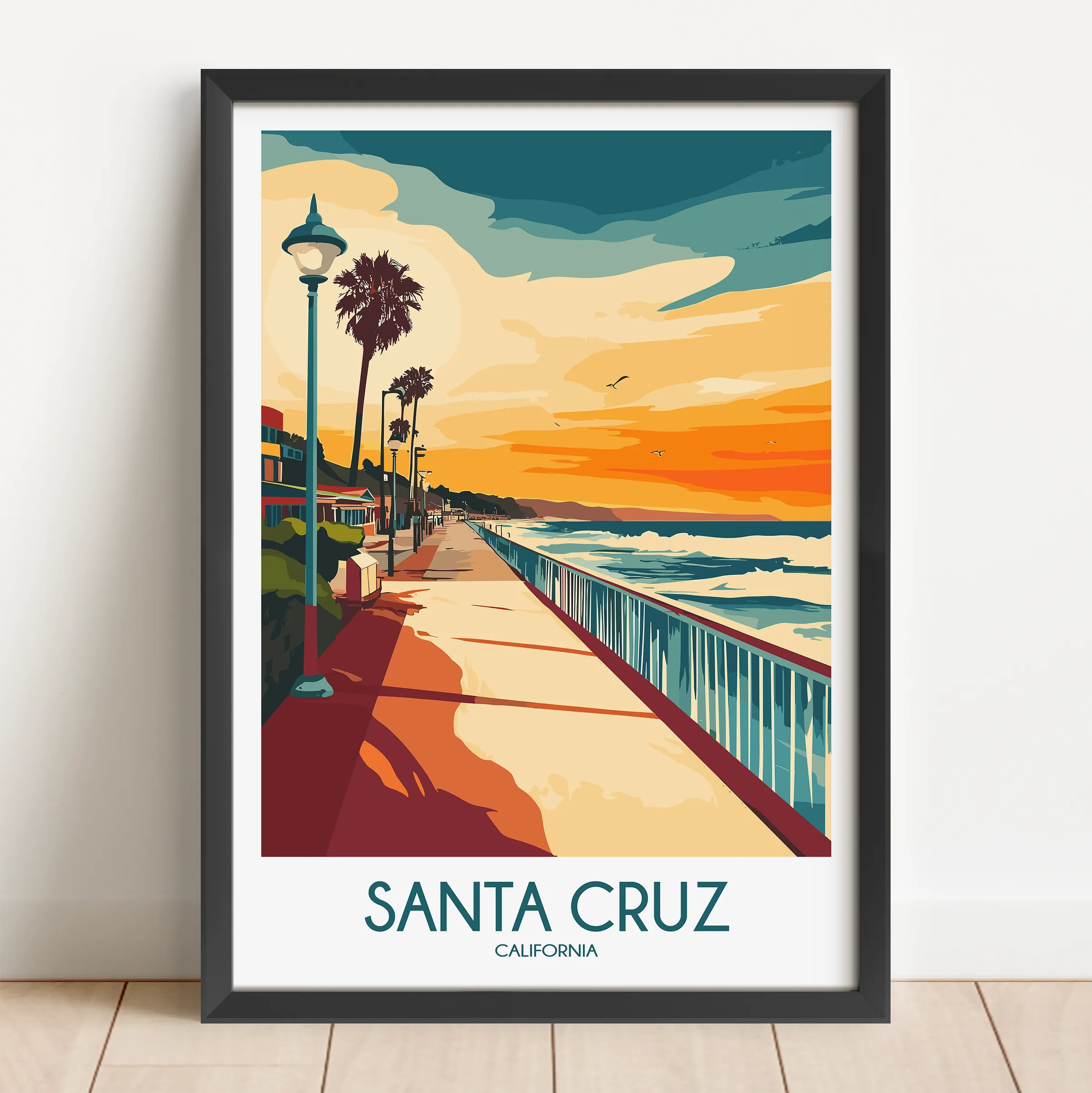 Santa Cruz Home Office Decor