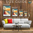 Santa Cruz Modern Travel Poster