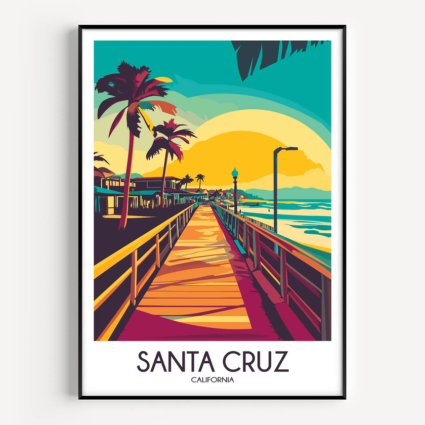 Santa Cruz Scenic Landscape Art