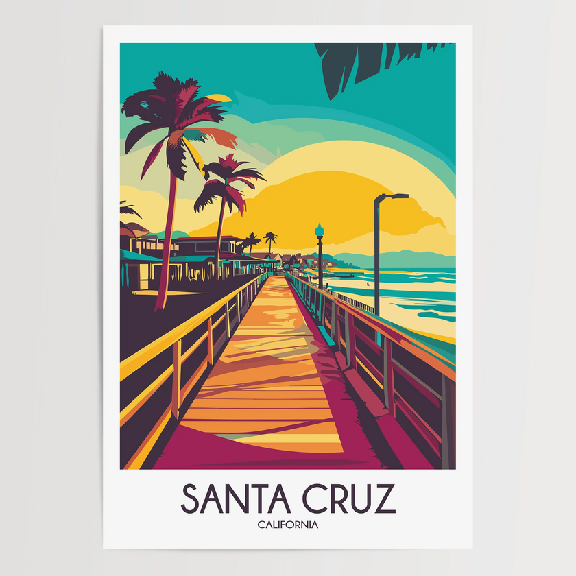 Santa Cruz Travel Memory Gift