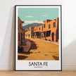 Santa Fe Destination Art Gift