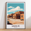 Santa Fe Home Office Decor