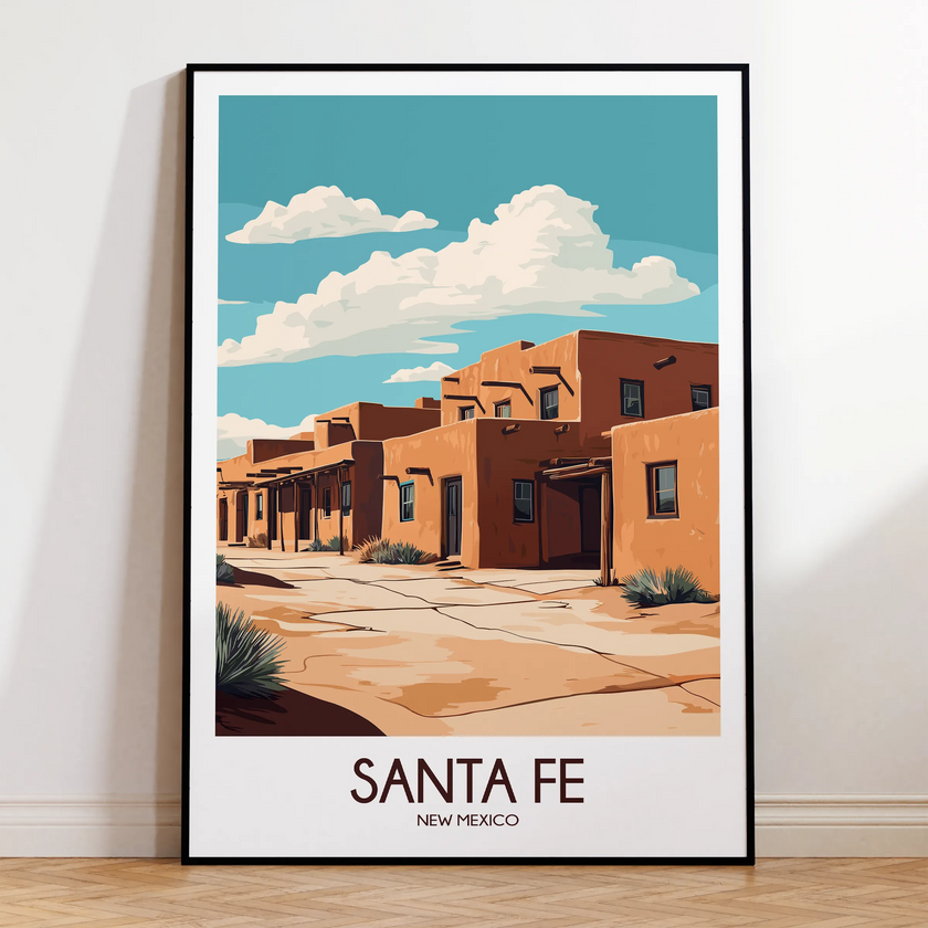 Santa Fe Minimalist Wall Art