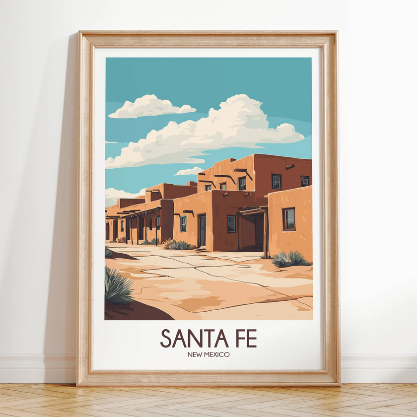 Santa Fe Scenic Landscape Art
