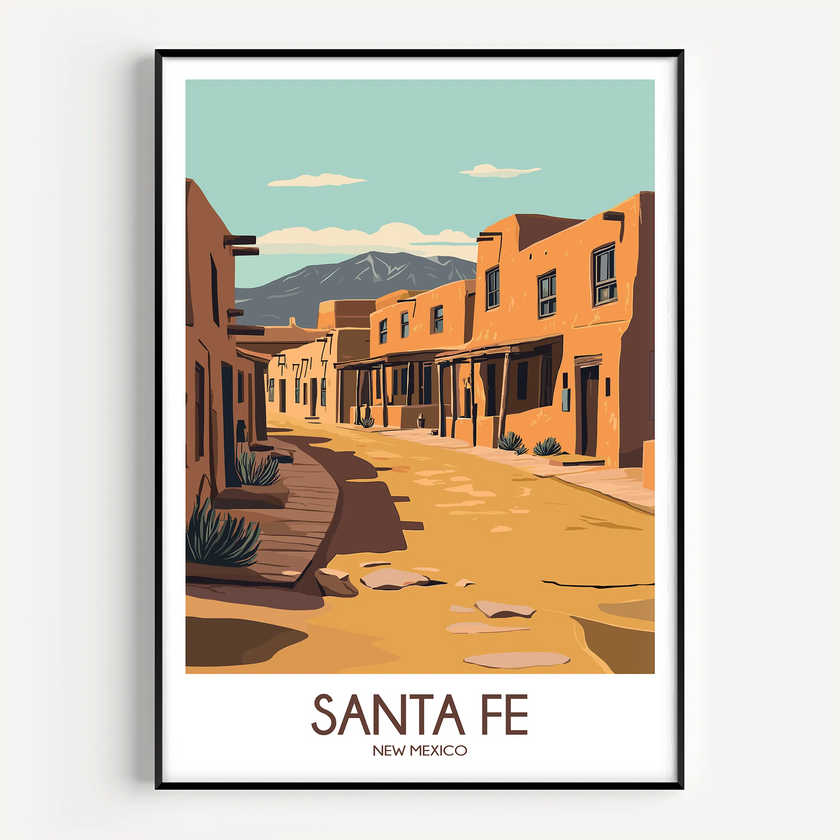 Santa Fe Travel Memory Gift