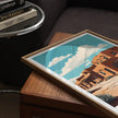 Santa Fe Vintage Style Print