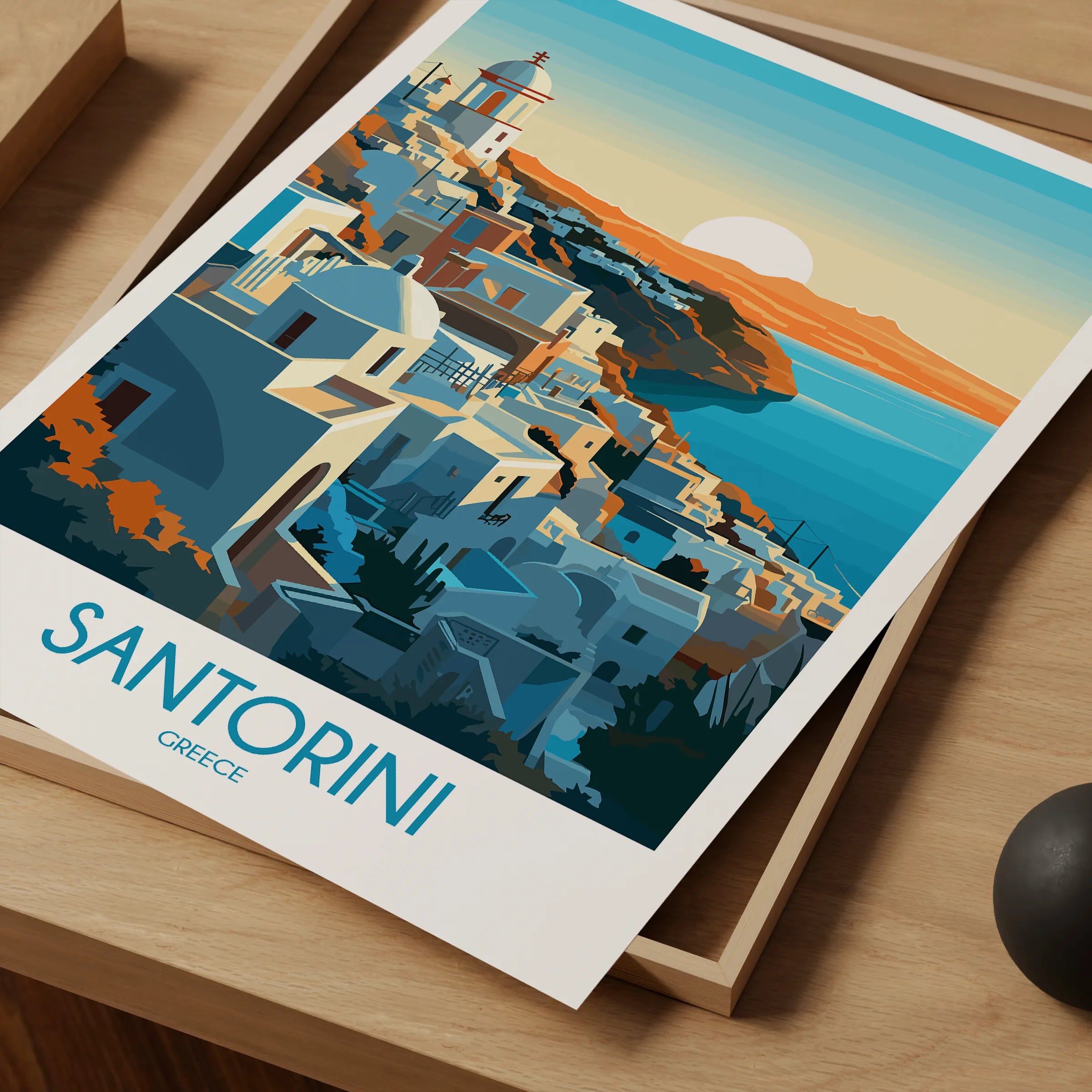 Santorini Gallery Quality Print