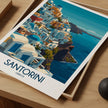 Santorini Souvenir Poster Print