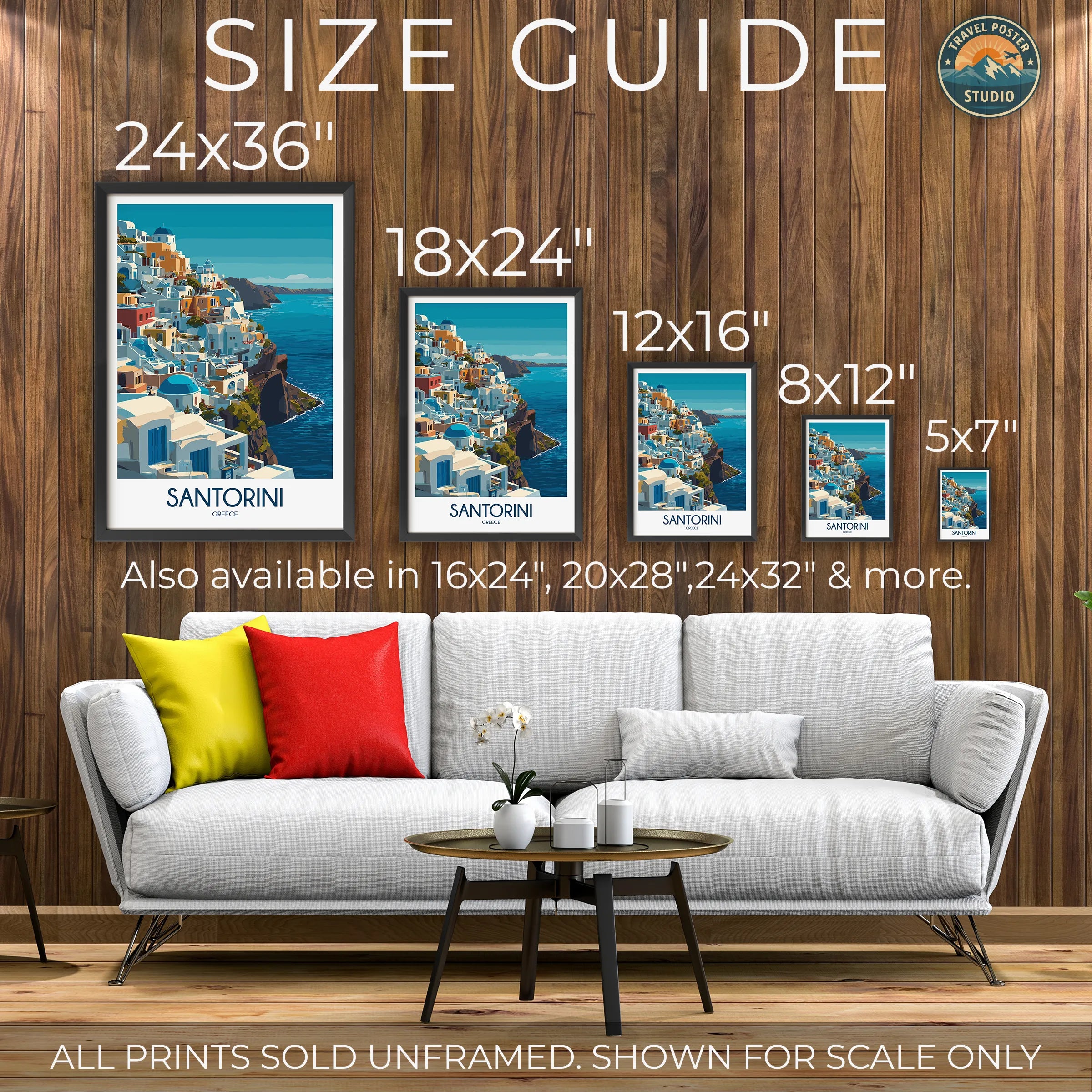Santorini Travel Memory Gift