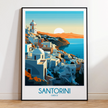 Santorini Travel Memory Gift