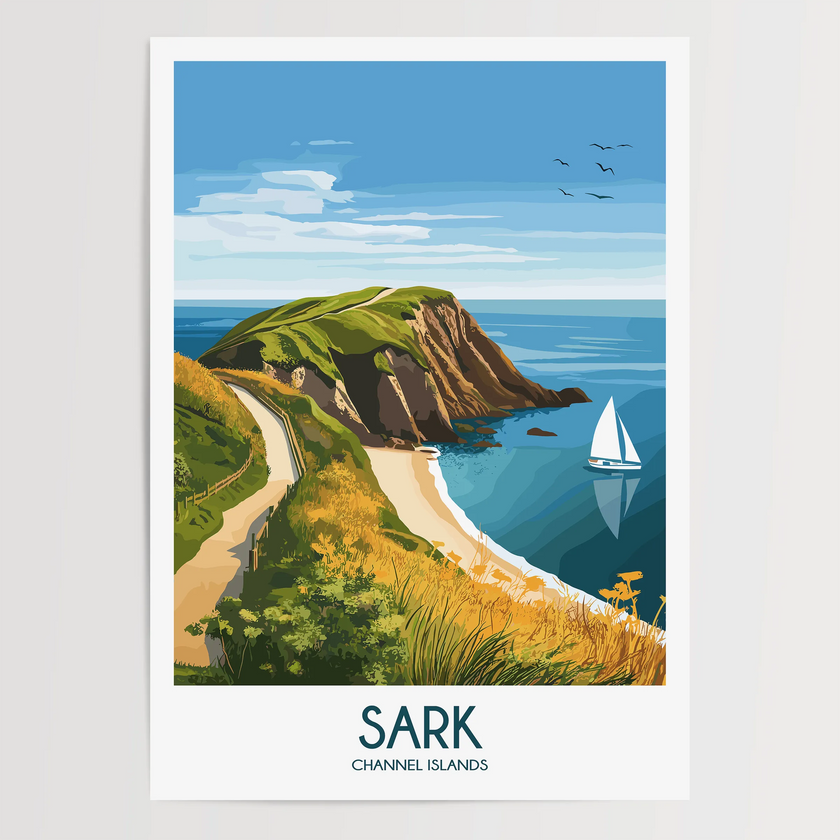 Sark Destination Art Gift