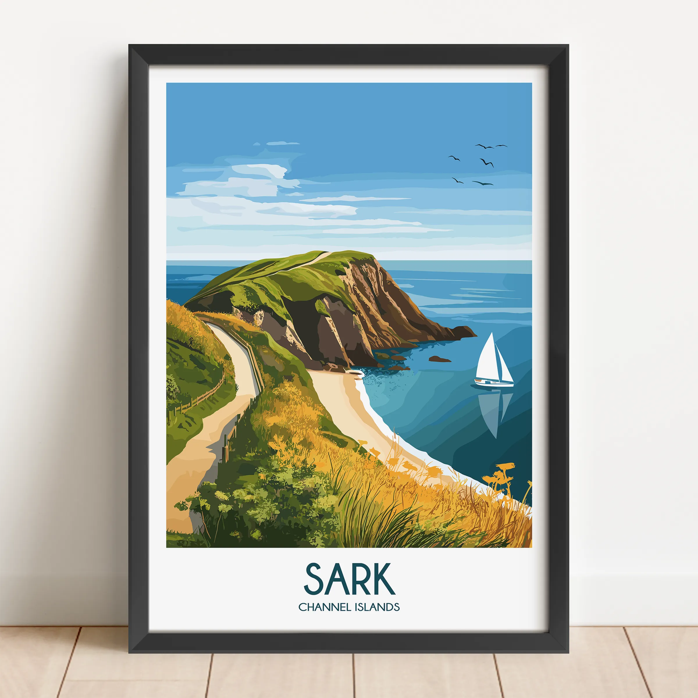 Sark Minimalist Wall Art