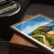 Sark Retro Travel Illustration