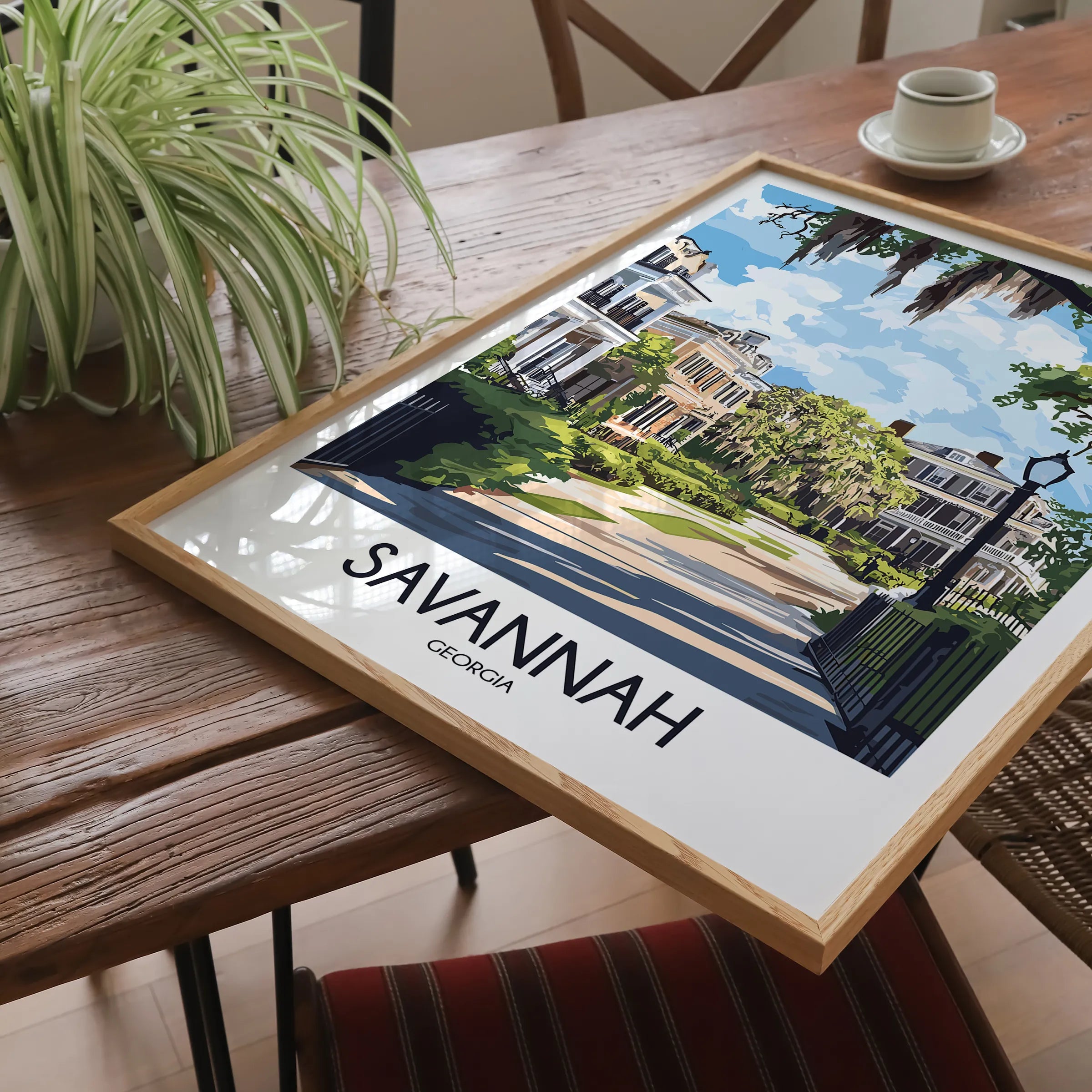 Savannah Destination Art Gift