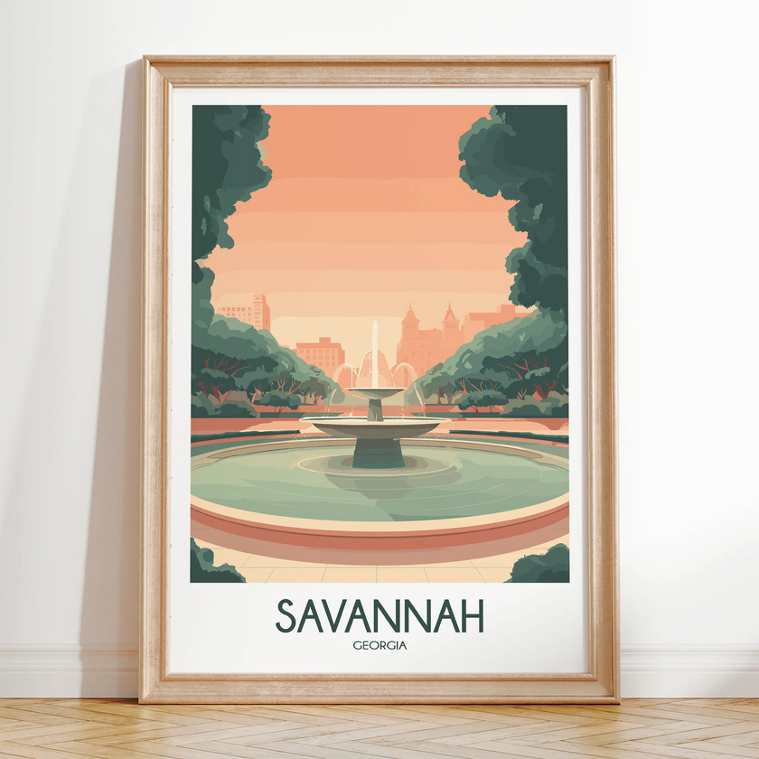 Savannah Home Office Decor