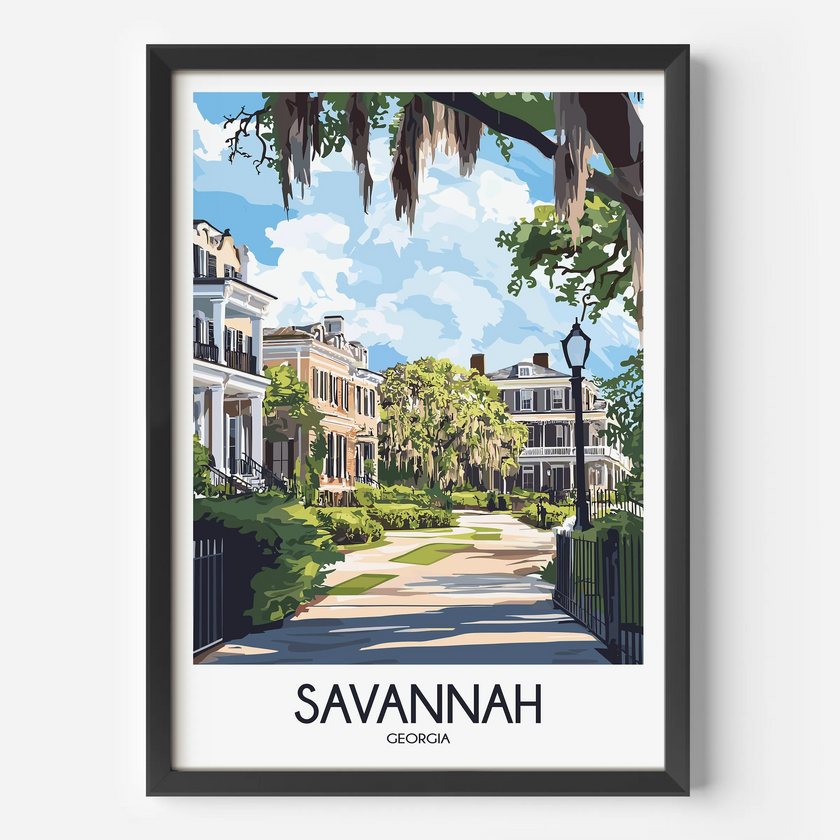 Savannah Minimalist Wall Art