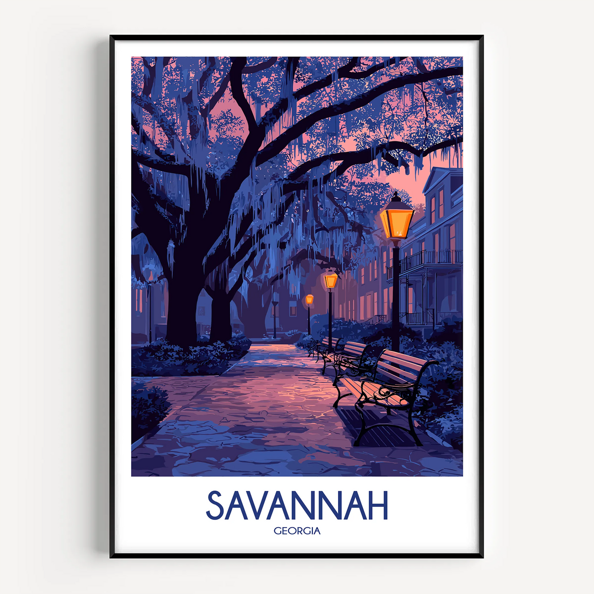Savannah Minimalist Wall Art