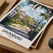 Savannah Scenic Landscape Art