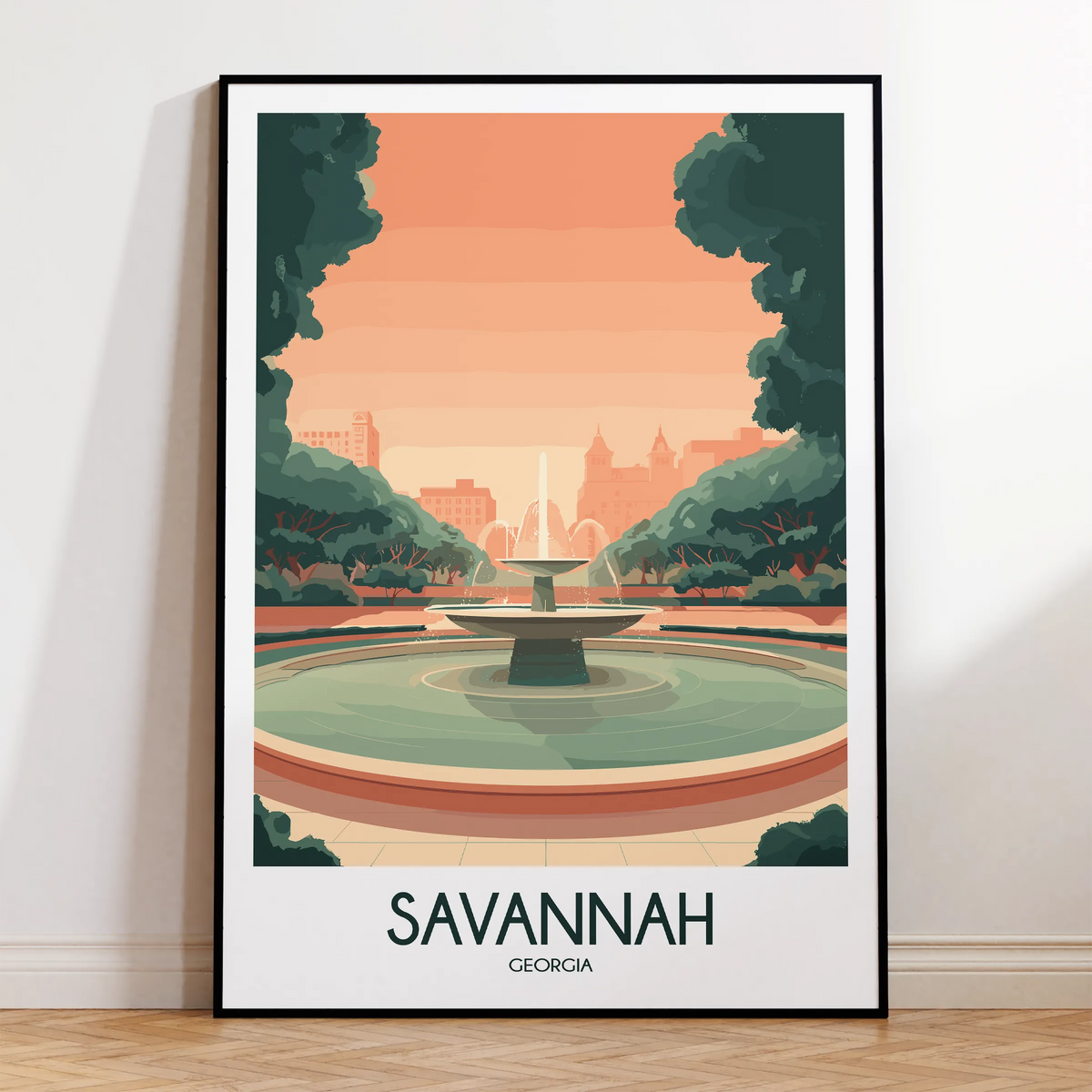 Savannah Souvenir Poster Print