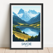 Savoie Destination Art Gift