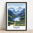 Savoie Destination Art Gift