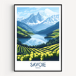 Savoie Destination Art Gift
