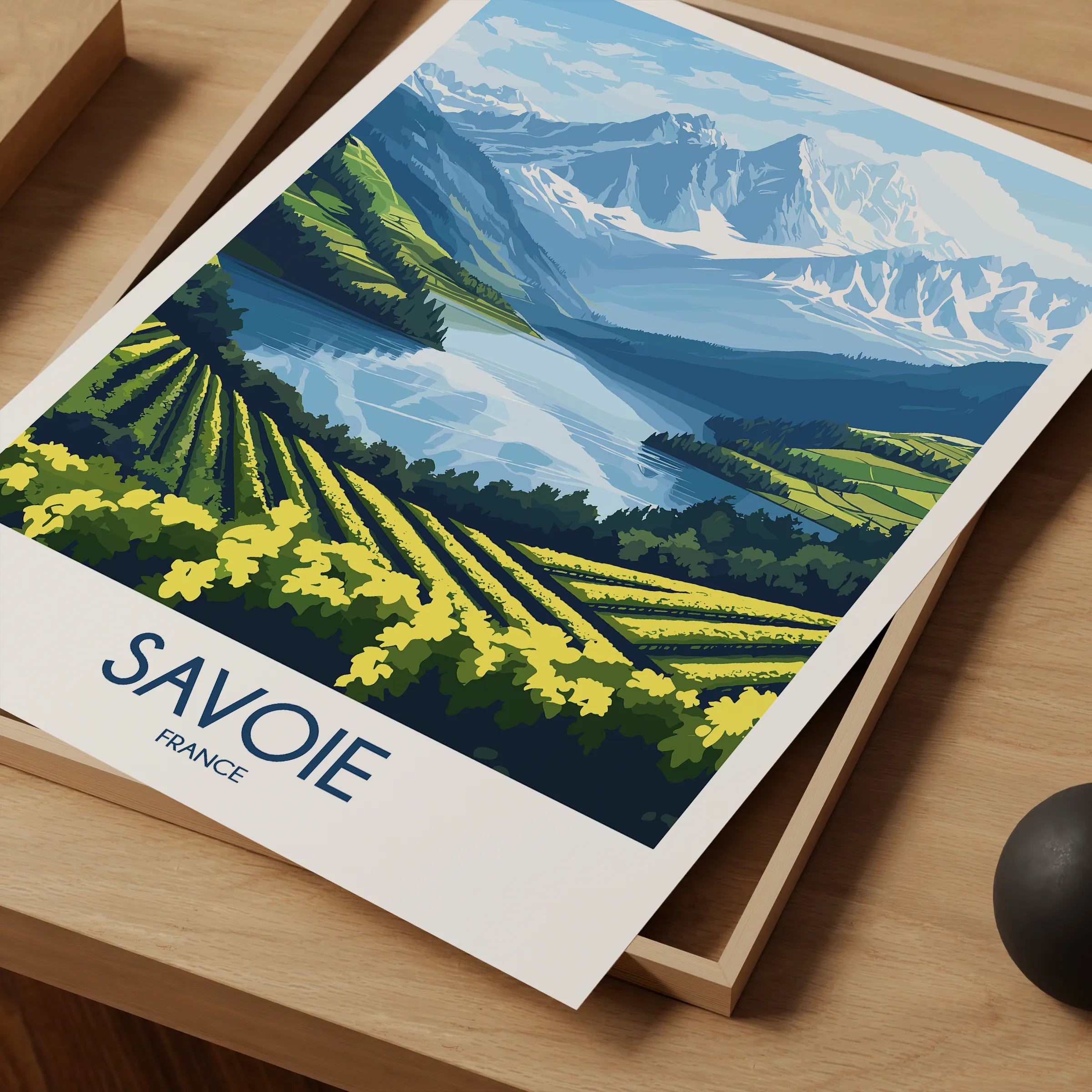 Savoie Minimalist Wall Art