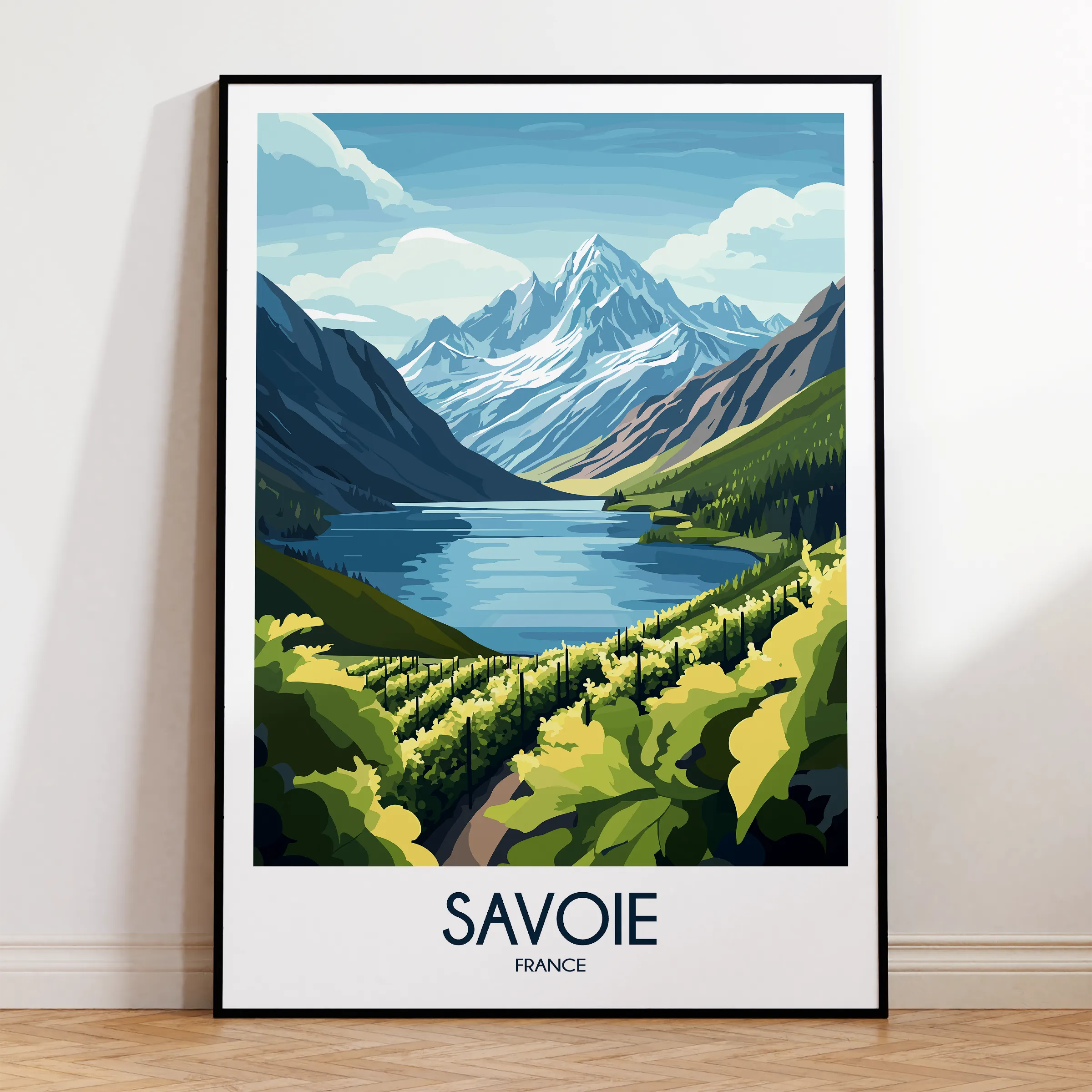 Savoie Minimalist Wall Art
