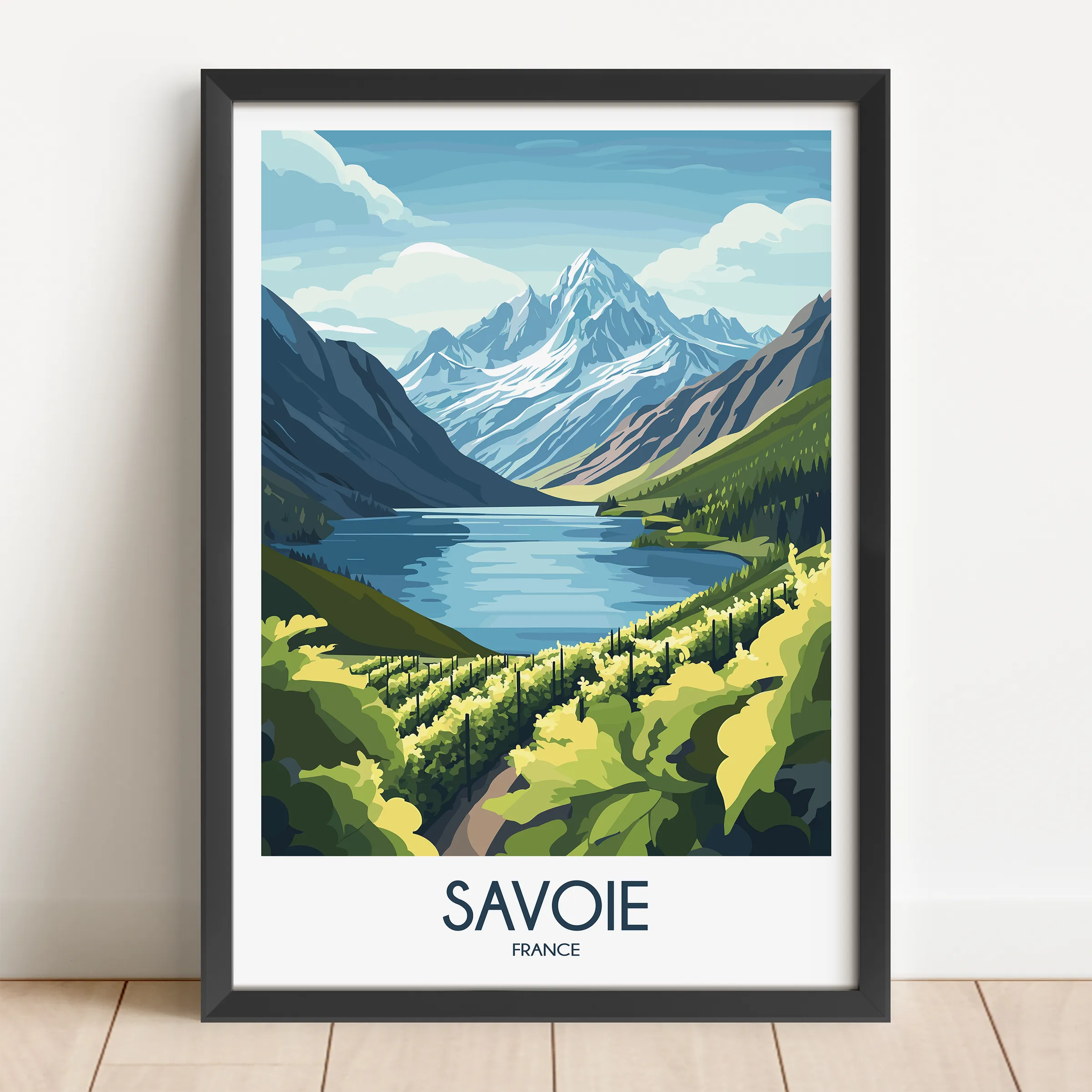Savoie Scenic Landscape Art
