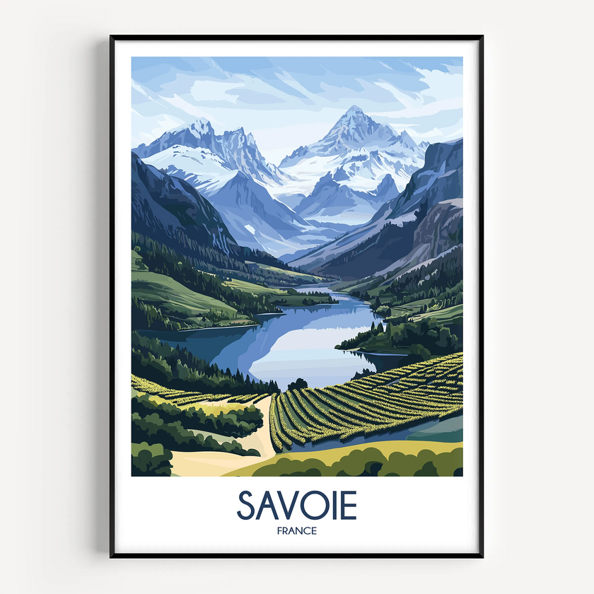 Savoie Scenic Landscape Art