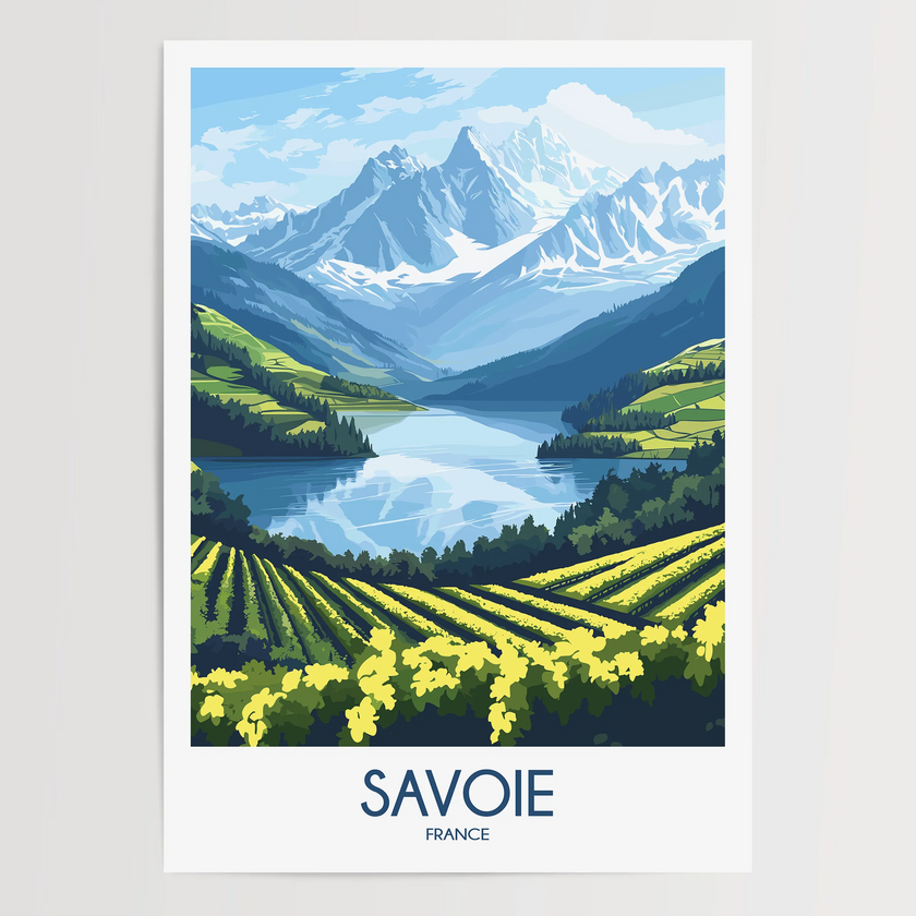Savoie Souvenir Poster Print