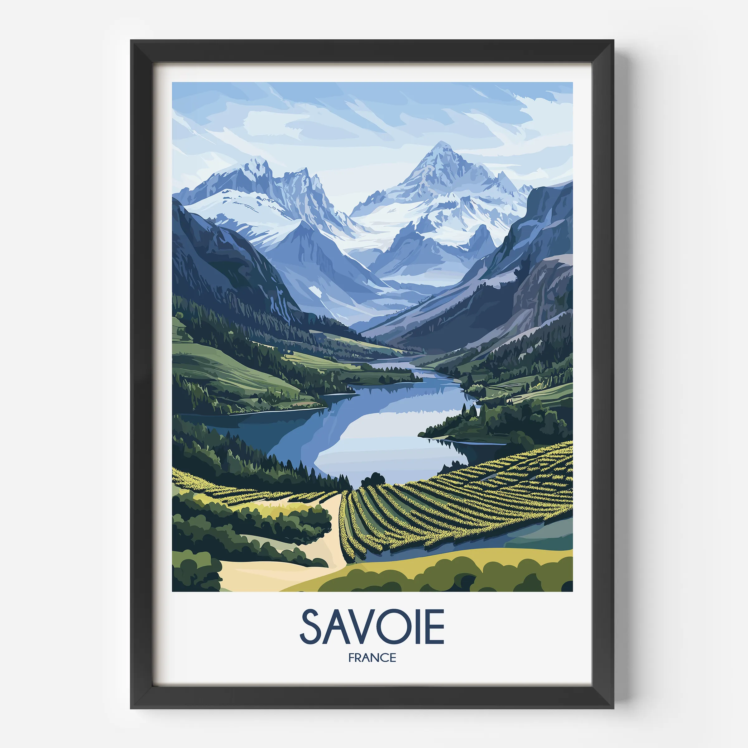 Savoie Souvenir Poster Print