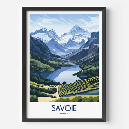 Savoie Souvenir Poster Print