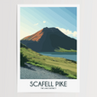 Scafell Pike Scenic Landscape Art