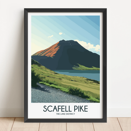 Scafell Pike Souvenir Poster Print