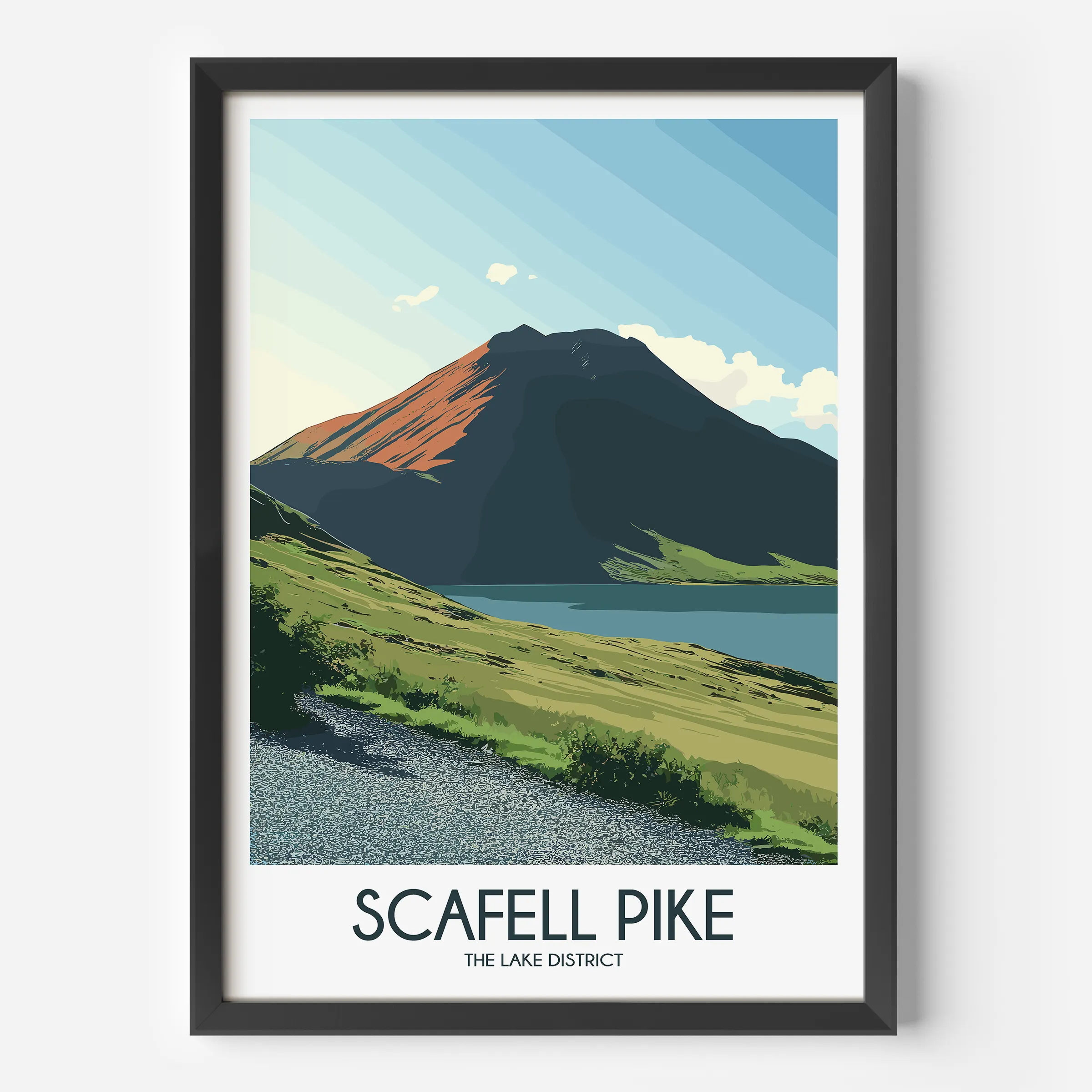 Scafell Pike Travel Memory Gift