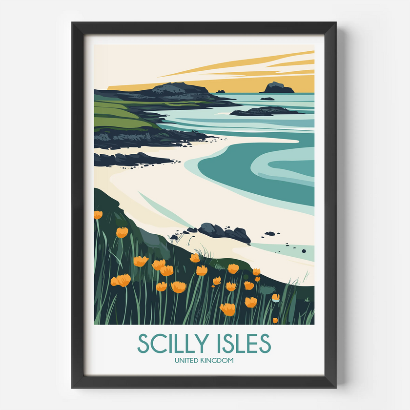 Scilly Isles Gallery Quality Print