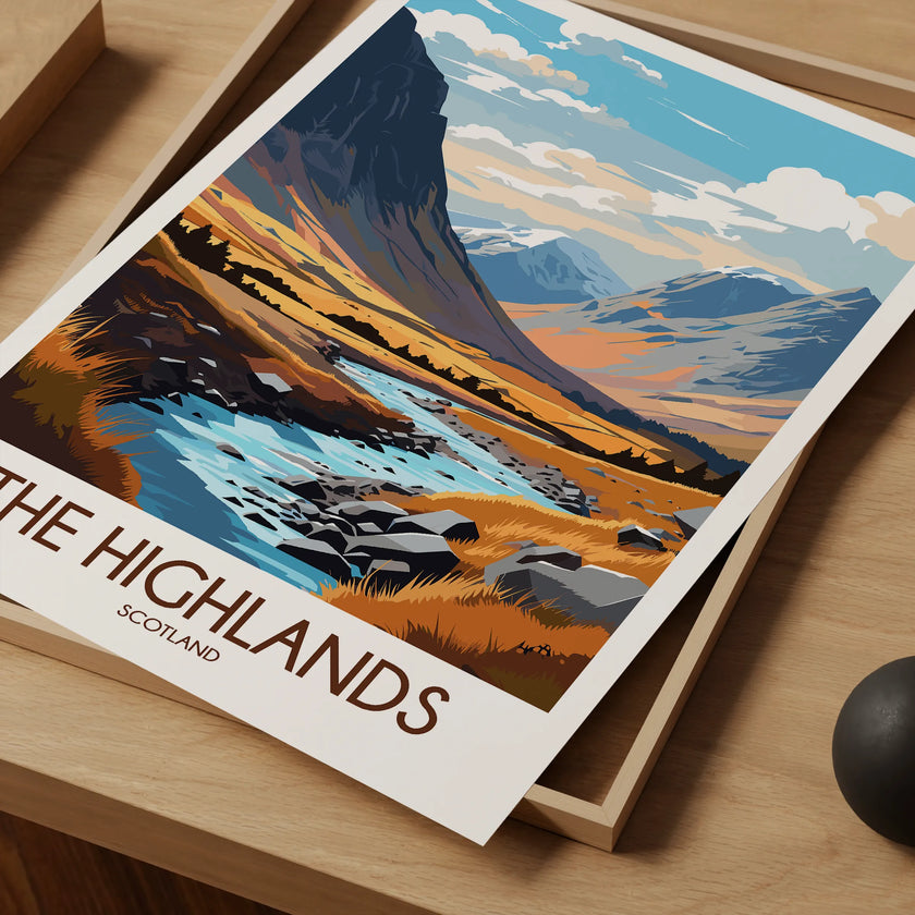 Scotland Highlands Gallery Quality Print