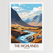 Scotland Highlands Home Office Decor
