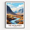 Scotland Highlands Travel Memory Gift