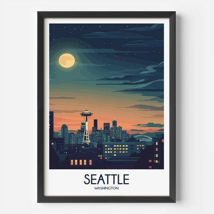 Seattle Gallery Quality Print