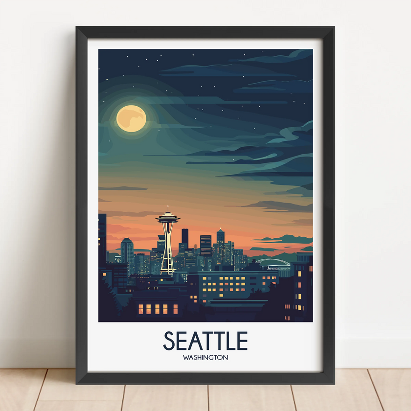 Seattle Home Office Decor