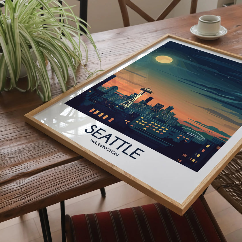 Seattle Travel Memory Gift