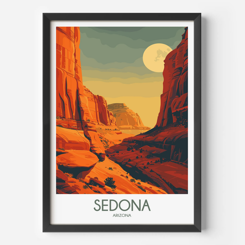 Sedona Minimalist Wall Art
