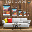 Sedona Modern Travel Poster