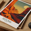 Sedona Retro Travel Illustration