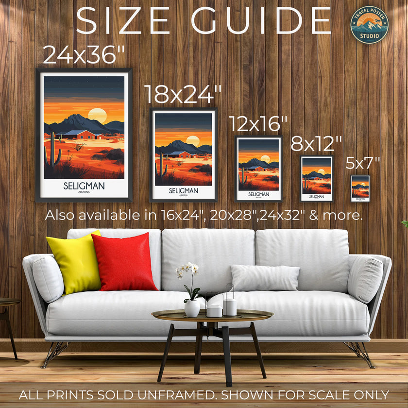 Seligman Scenic Landscape Art